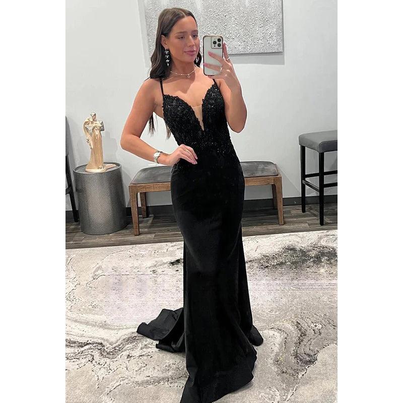 sachin and babi light blue dress Strapless Sheath/Column Black Formal Evening Gown Hand Made Online