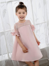 NumberSea - Fashion Kids Princess Cute Dresses Short Sleeves Birthday Dress Children's Occasion Wear Party Dresses Flower Girl Dresses