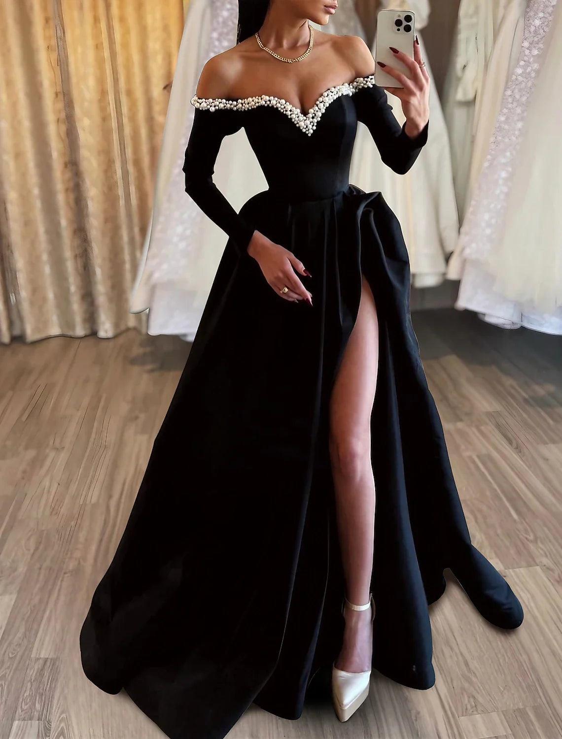 knee length dresses for ladies Bolero, Lace Dita Long Sleeves – A Masquerade Costume main image 0
