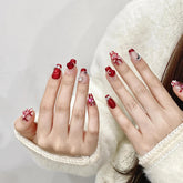 New Style Handmade Different Shape Artificial Nail Salon Removable Full Cover ABS Press on Nails Tips