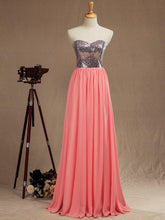 NumberSea - Numbersea Sweetheart Bridesmaid Dress Sparkle & Shine Chiffon Sequined