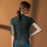 Women's Sexy Evening Dress Mermaid Prom Dresses Long Beaded Formal Dresses for Women - numbersea