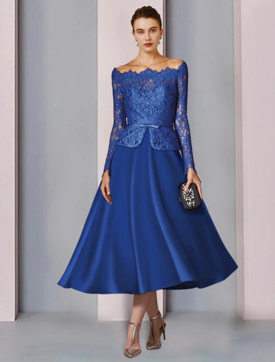 satin church dress Square neck Ball Gown Satin Church Wedding Dresses
