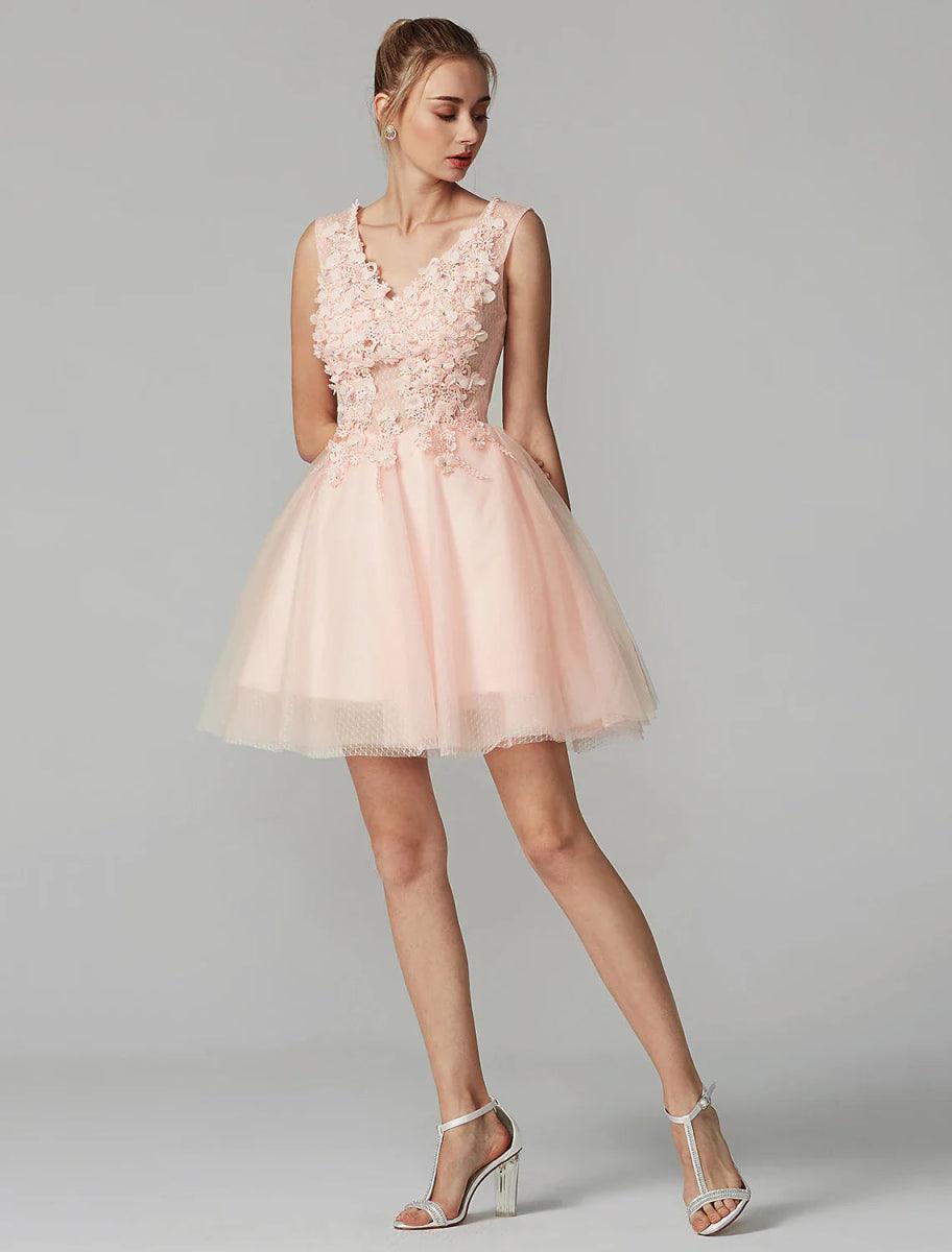mini grad party dresses White Mini Dress Graduation Homecoming Dresses 2025 Womens Summer Lace Frills with Bow Poofy Skirt Cocktail Prom Gown,S at Amazon Women's Clothing store