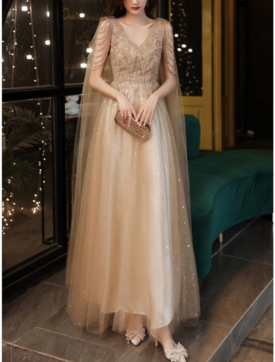 ankle length dress petite A-Line Mother of the Bride Dress Formal Wedding Guest Elegant Petite Off Shoulder Ankle Length Organza Short Sleeve with Ruffles Flower free custom si