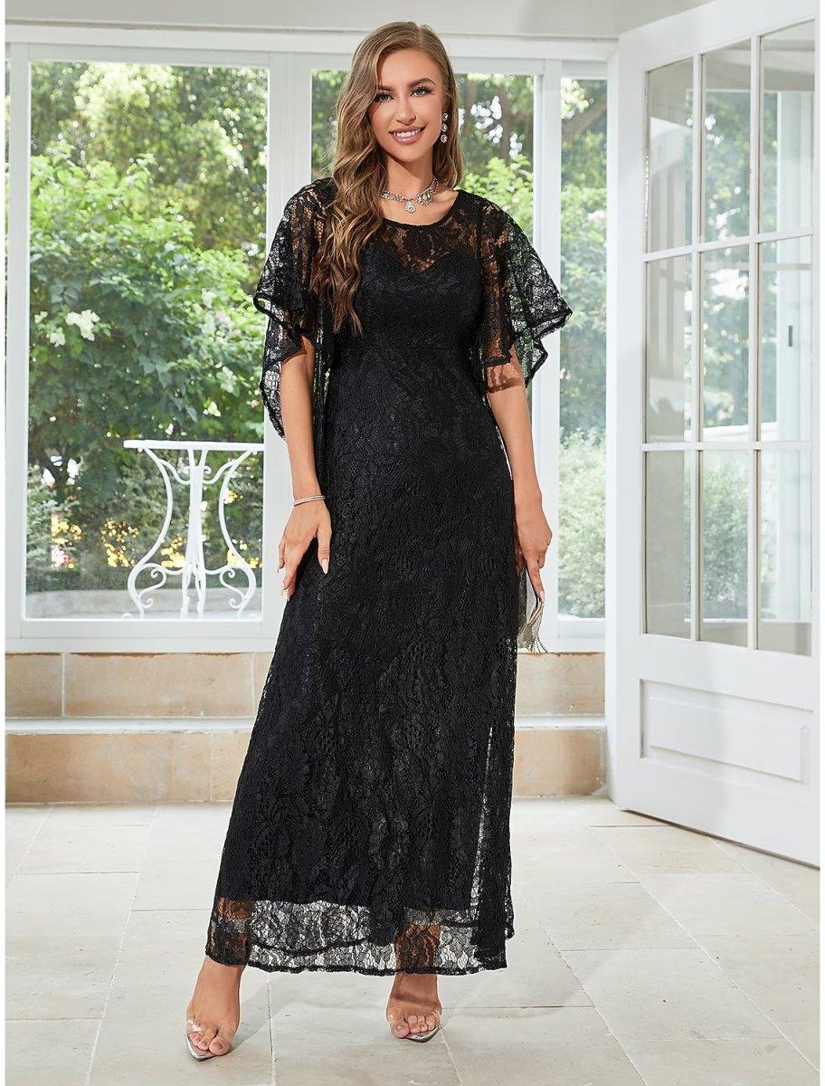 A-Line Wedding Guest Dresses Elegant Dress Party Wear Ankle Length Hal – NumberSea