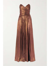 Meerjungfrau/Trompete Abendkleid Sexy Kleid Cocktail Party Hochzeit Empfang Bodenlang Ärmellos Trägerlos Polyester mit gerüschtem Schlitz