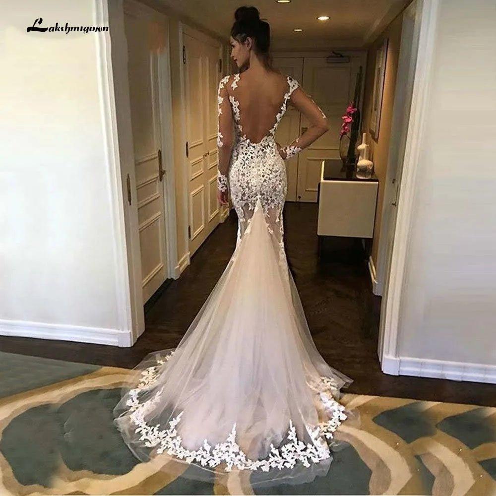 mermaid dress trouwjurk Accentuate your curves with a Mermaid wedding dress