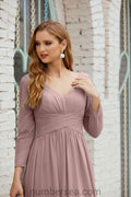Numbersea Bridesmaid Dress Chiffon Formal Party Dress Evening Dress 28016-numbersea