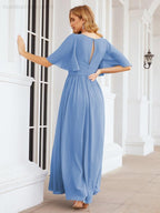 Numbersea Bridesmaid Dresses for Women Wedding Long Party Prom Dress 28068-numbersea