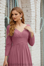 Numbersea Bridesmaid Dress Chiffon Formal Party Dress Evening Dress 28016-numbersea
