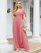 Numbersea Bridesmaid Dresses Backless Formal Prom Gowns for Evening Party Mother of The Bride Dress 28040-numbersea