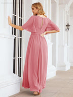 Numbersea Bridesmaid Dresses for Women Wedding Long Party Prom Dress 28068-numbersea