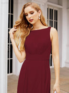 Numbersea Bridesmaid Dresses for Wedding Ruffles Long Formal Prom Gowns 28039-numbersea