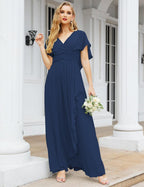 Numbersea Bridesmaid Dresses Backless Formal Prom Gowns for Evening Party Mother of The Bride Dress 28040-numbersea