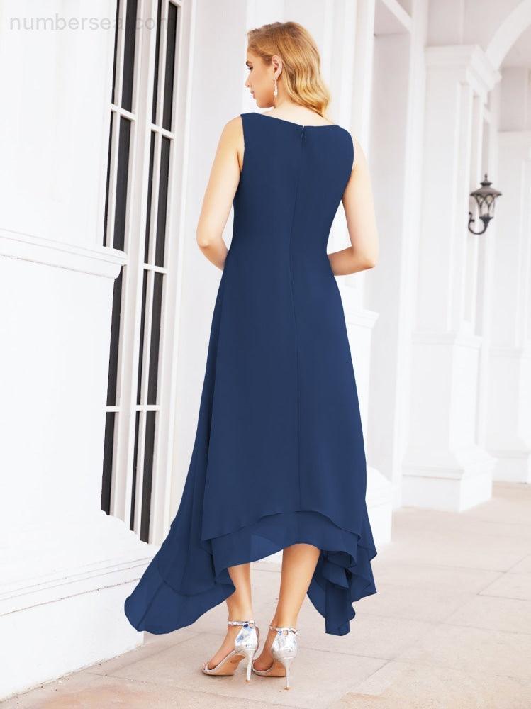 Numbersea Two-Piece A-line Mother of The Bride Dress Formal Party Gown Dress 28073 - numbersea