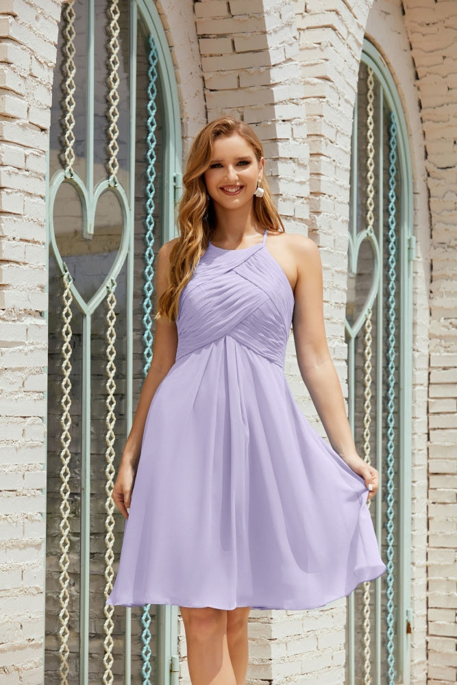 Formal Cocktail Prom Gown Homecoming Dresses 28014 Light Lilac