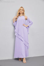 Mother of Bride Dresses with Open Front Lightweight Cardigan Formal Prom Gown 28081-numbersea