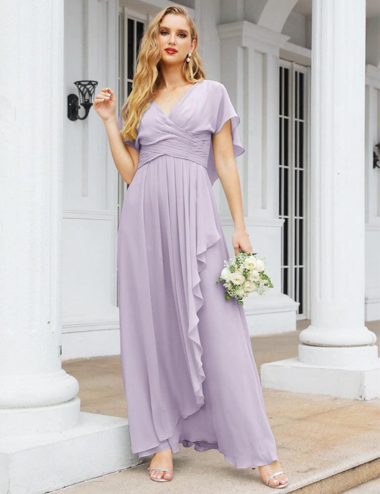 Numbersea Bridesmaid Dresses Backless Formal Prom Gowns for Evening Party Mother of The Bride Dress 28040-numbersea