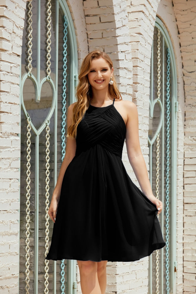 Formal Cocktail Prom Gown Homecoming Dresses 28014 Black