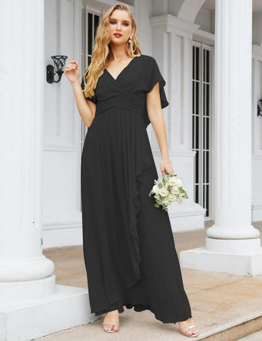 Numbersea Bridesmaid Dresses Backless Formal Prom Gowns for Evening Party Mother of The Bride Dress 28040-numbersea