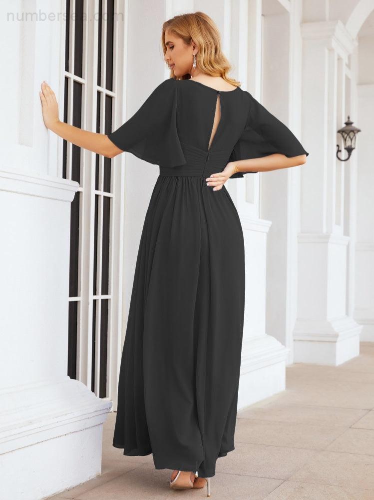 Numbersea Bridesmaid Dresses for Women Wedding Long Party Prom Dress 28068-numbersea