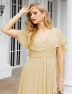 Numbersea Bridesmaid Dresses Backless Formal Prom Gowns for Evening Party Mother of The Bride Dress 28040-numbersea