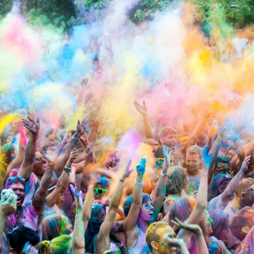 1600 Color Powder Packets (Assorted Colors) - Individual Color Run Packets for Events & Schools
