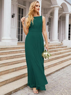 Numbersea Bridesmaid Dresses for Wedding Ruffles Long Formal Prom Gowns 28039-numbersea