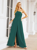 Numbersea Women's One Shoulder Formal Prom Gowns for Mother of The Bride Side Slit Bridesmaid Dresses 28052-numbersea