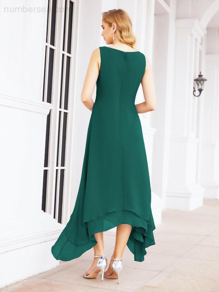 Numbersea Two-Piece A-line Mother of The Bride Dress Formal Party Gown Dress 28073 - numbersea