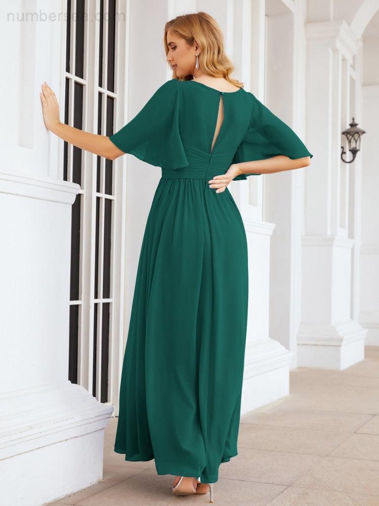 Numbersea Bridesmaid Dresses for Women Wedding Long Party Prom Dress 28068-numbersea