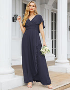 Numbersea Bridesmaid Dresses Backless Formal Prom Gowns for Evening Party Mother of The Bride Dress 28040-numbersea