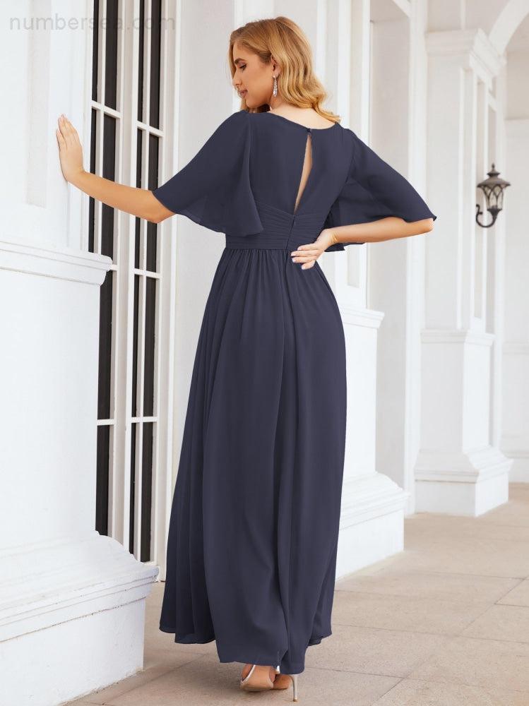 Numbersea Bridesmaid Dresses for Women Wedding Long Party Prom Dress 28068-numbersea