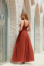 Halter Bridesmaid Dresses Formal Cocktail Prom Gown 28015-numbersea