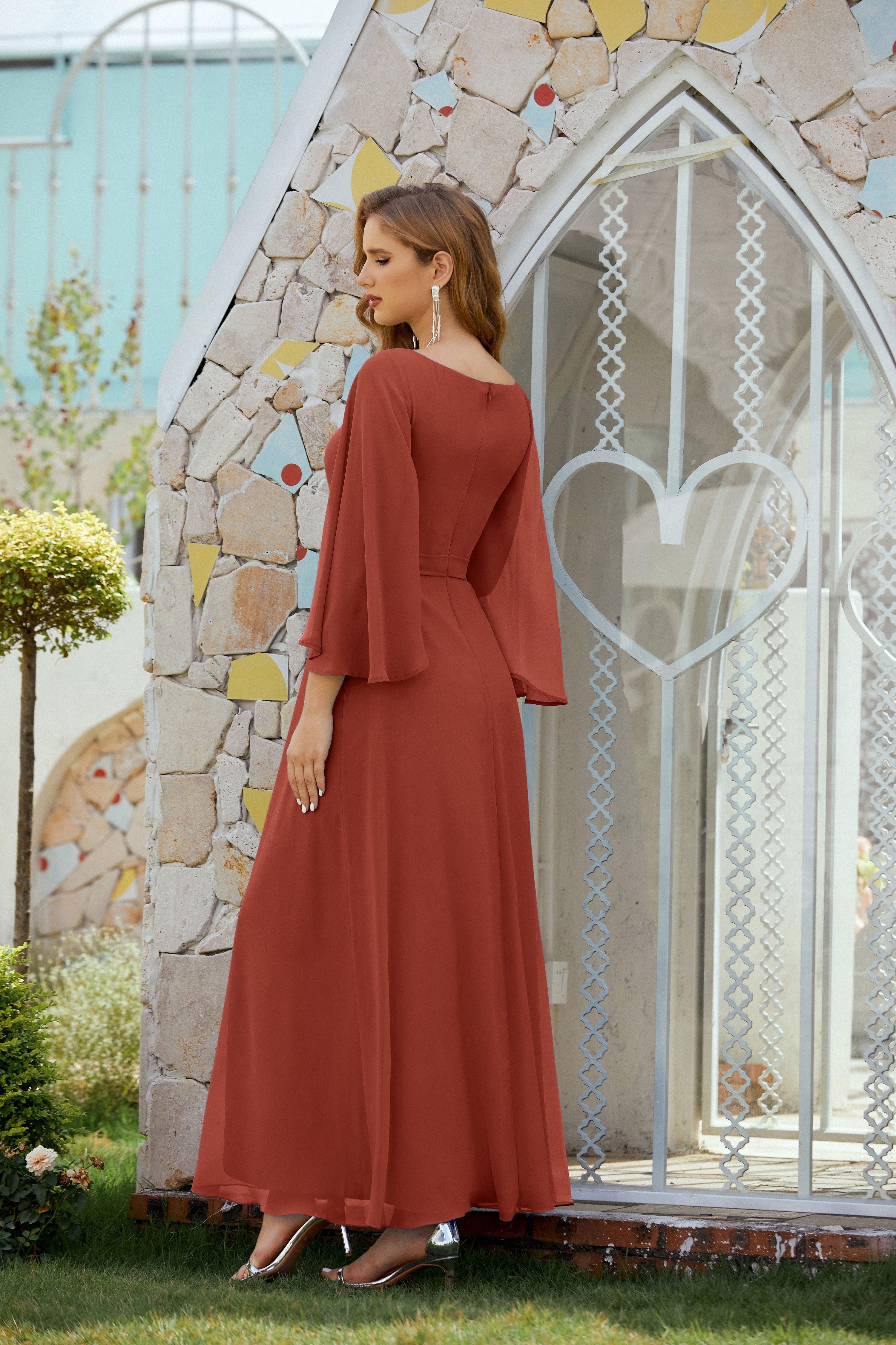 Numbersea Mother Of The Bride Dresses Plus Size Formal Prom Dress For Wedding Guest Women 28012