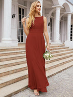 Numbersea Bridesmaid Dresses for Wedding Ruffles Long Formal Prom Gowns 28039-numbersea