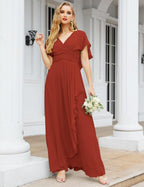 Numbersea Bridesmaid Dresses Backless Formal Prom Gowns for Evening Party Mother of The Bride Dress 28040-numbersea