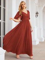 Numbersea Bridesmaid Dresses for Women Wedding Long Party Prom Dress 28068-numbersea