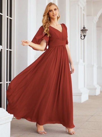 Numbersea Bridesmaid Dresses for Women Wedding Long Party Prom Dress 28068-numbersea