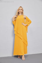 Mother of Bride Dresses with Open Front Lightweight Cardigan Formal Prom Gown 28081-numbersea