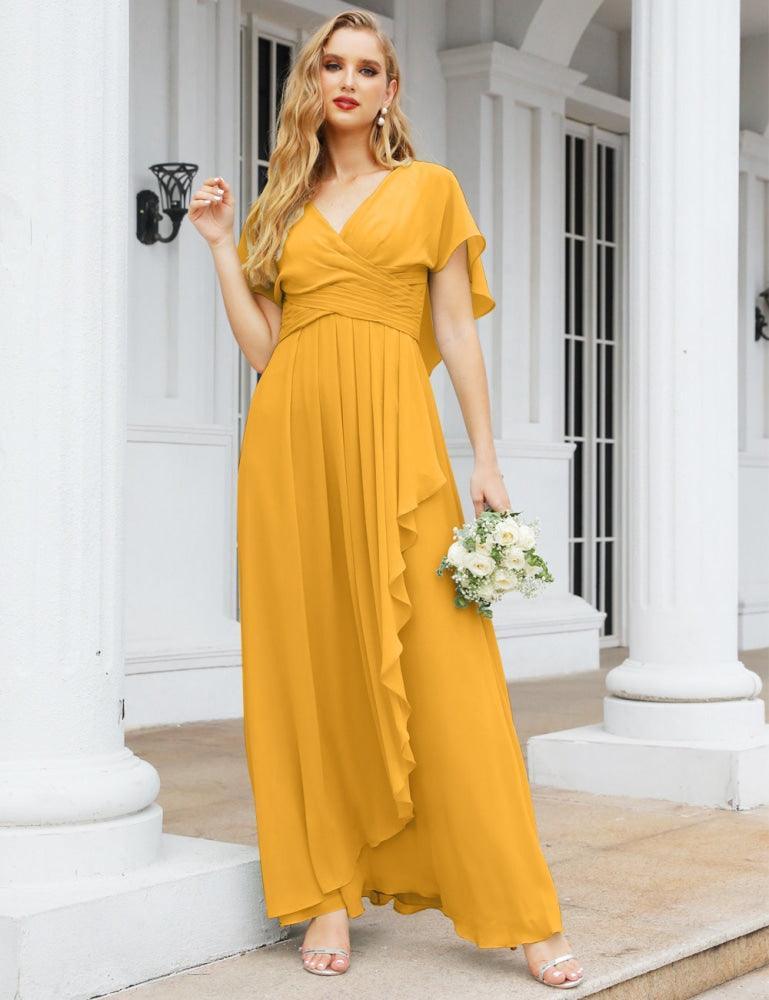 Numbersea Bridesmaid Dresses Backless Formal Prom Gowns for Evening Party Mother of The Bride Dress 28040-numbersea