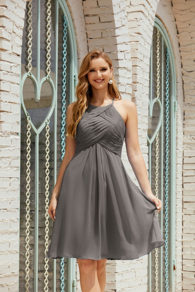 Formal Cocktail Prom Gown Homecoming Dresses 28014 Iron Gray