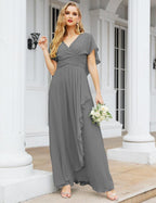 Numbersea Bridesmaid Dresses Backless Formal Prom Gowns for Evening Party Mother of The Bride Dress 28040-numbersea