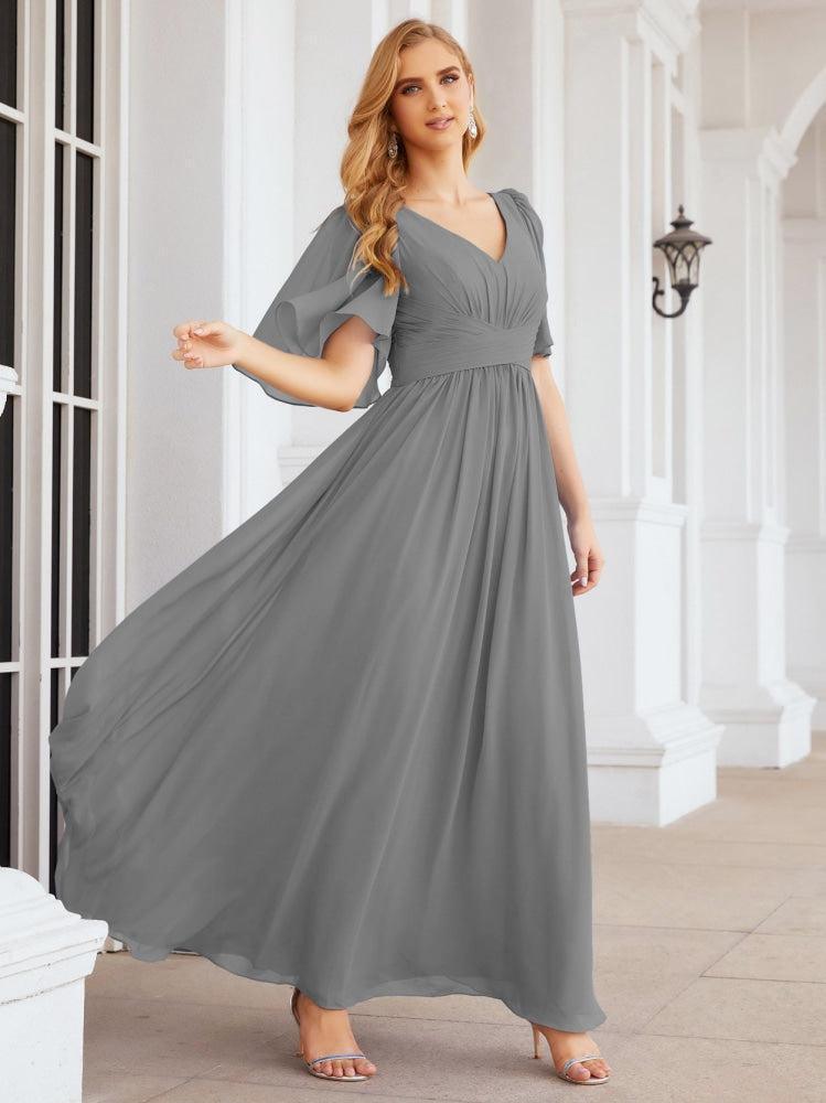 Numbersea Bridesmaid Dresses for Women Wedding Long Party Prom Dress 28068-numbersea