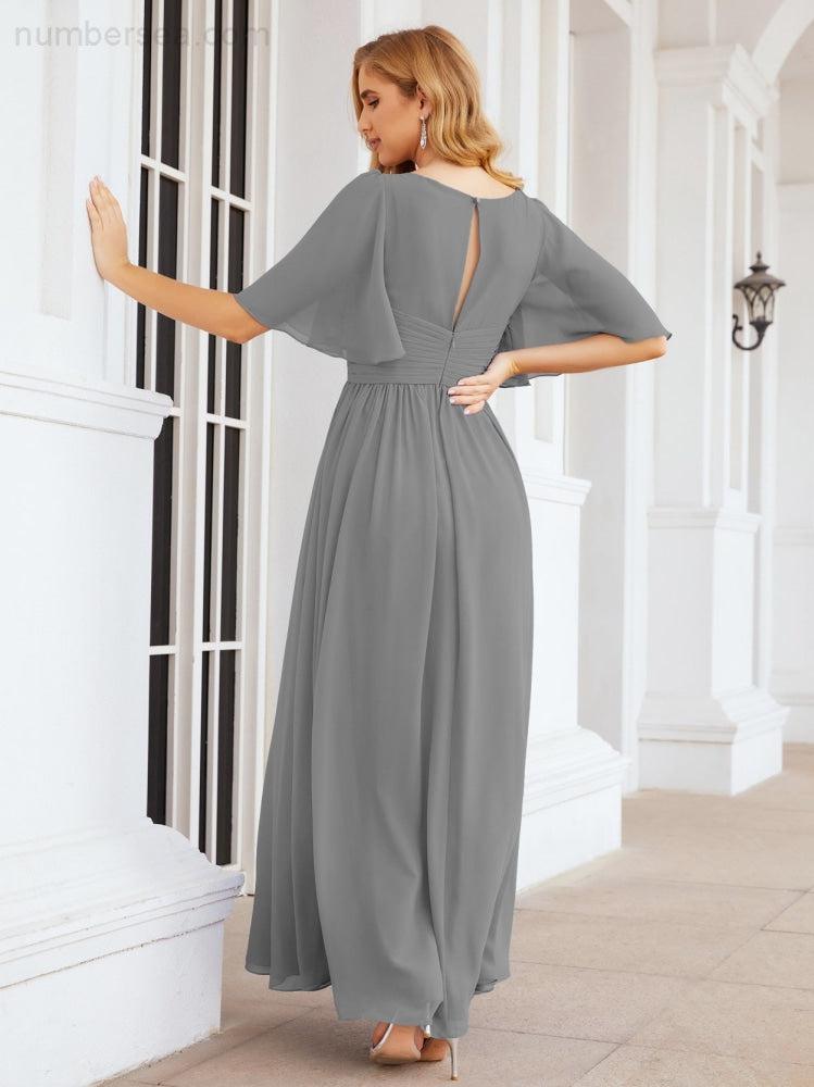 Numbersea Bridesmaid Dresses for Women Wedding Long Party Prom Dress 28068-numbersea