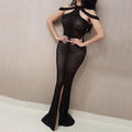 On Sale no return no  Fashion  New Mermaid Evening Dresses Luxury Beading Sequined Sleeveless Formal Evening Gowns Real Photo LA6557