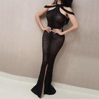 On Sale no return no  Fashion  New Mermaid Evening Dresses Luxury Beading Sequined Sleeveless Formal Evening Gowns Real Photo LA6557