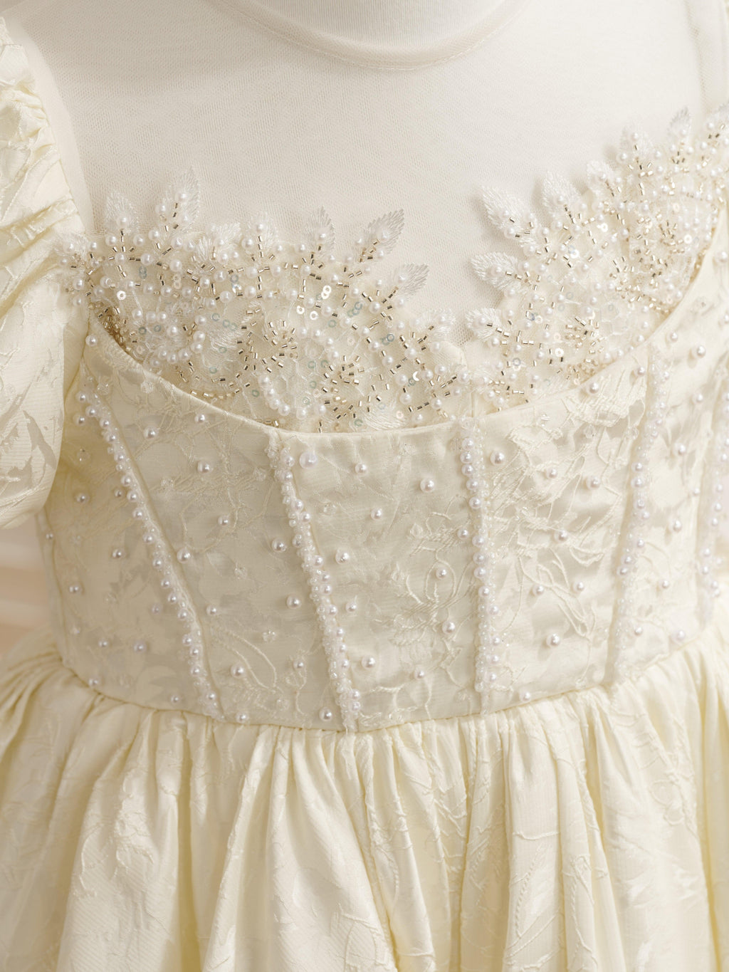 Vestidos de niña de las flores con vestido de princesa 
