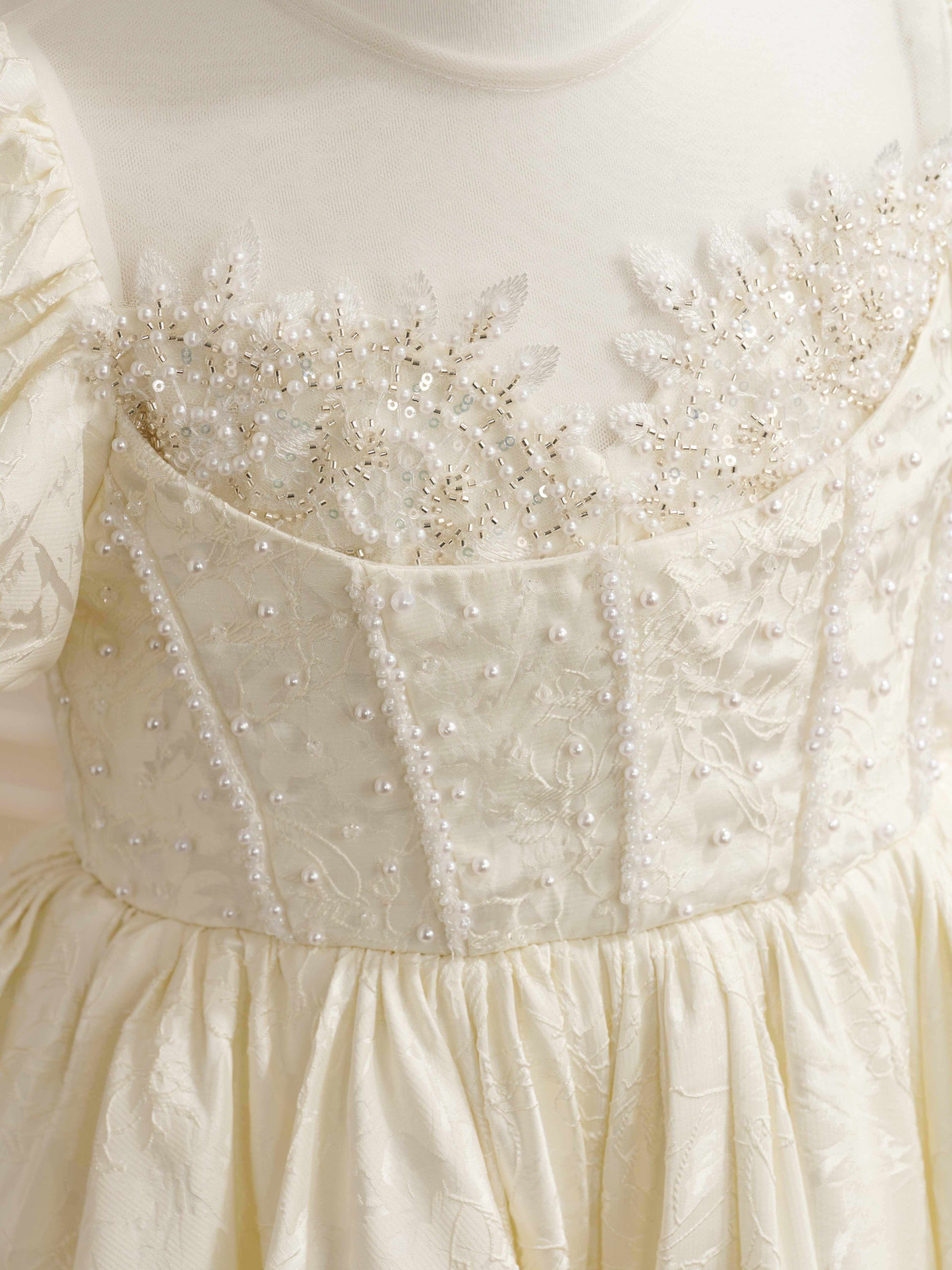 Vestidos de niña de las flores con vestido de princesa 